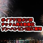 ボイプラ7話ポジ評チッケム再生数順位ランキング[ボーイズプラネット / BOYSPLANET]